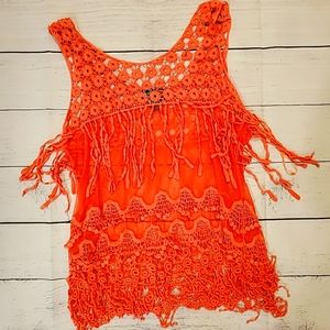 Xl Coral Tank Cover up